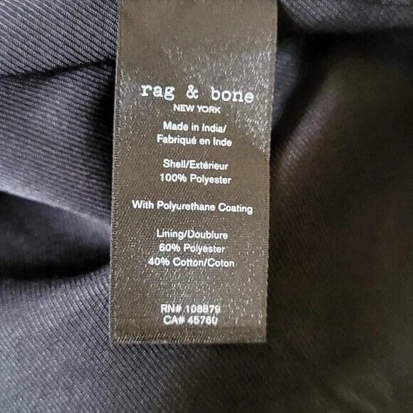 Rag & Bone faux leather blazer - Picture 5 of 5